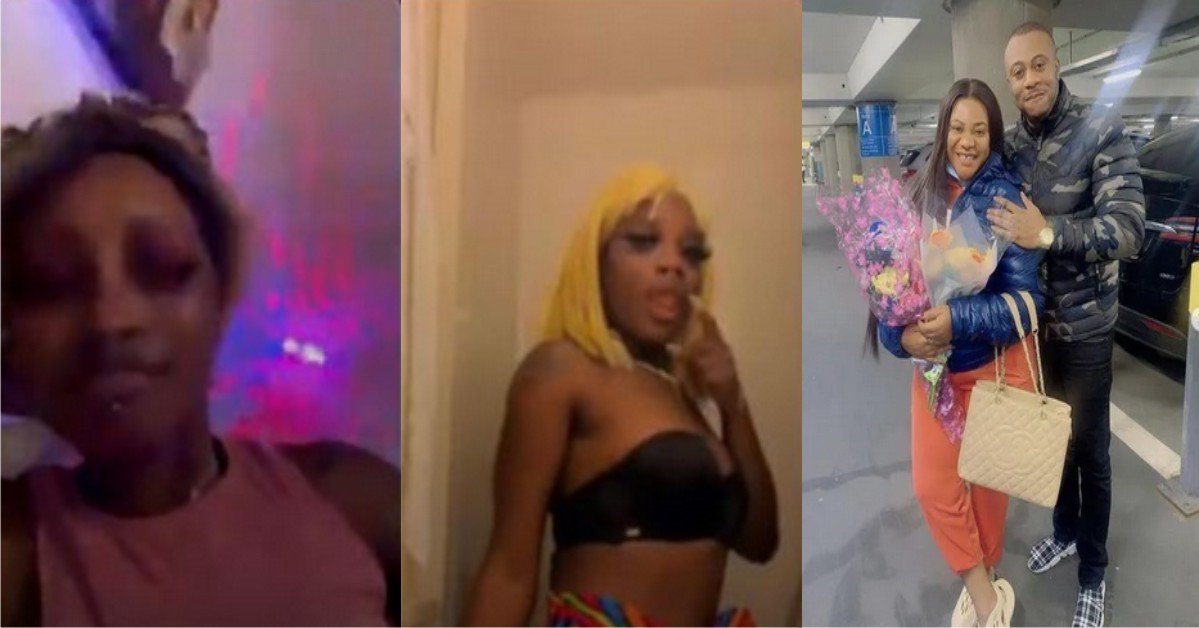 Nigerian Reacts As Video Of Two Ladies Twerking For Actress Nkechi Blessing’s Husband Surfaces
