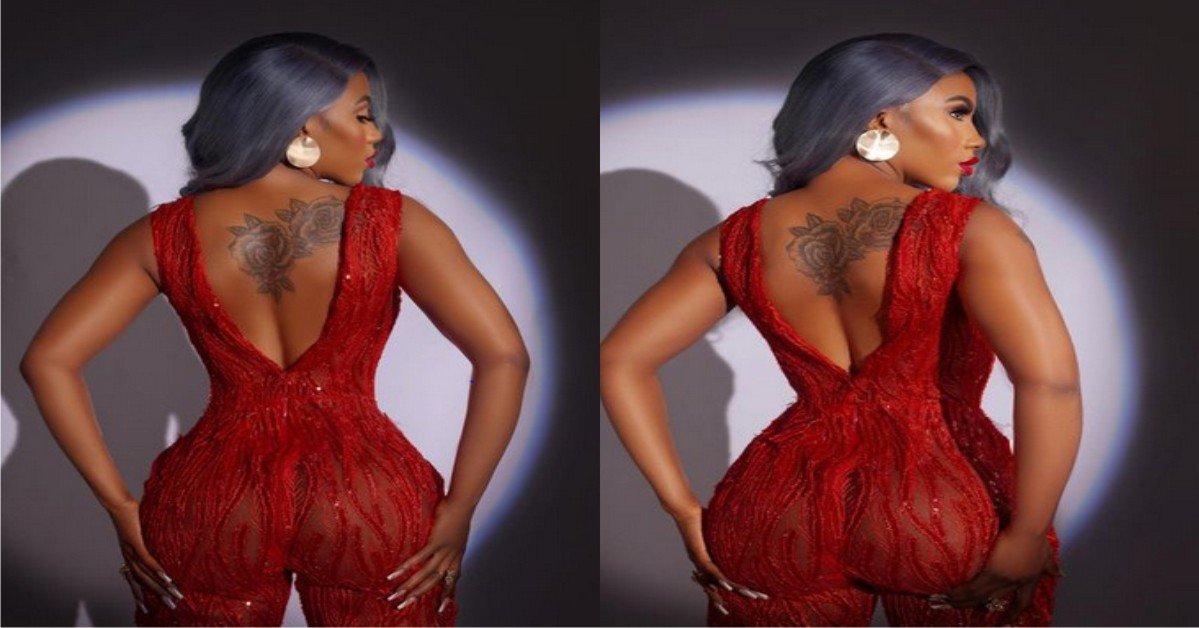 Reactions As Reality TV Star Mercy Puts Backside On Display(Photos)