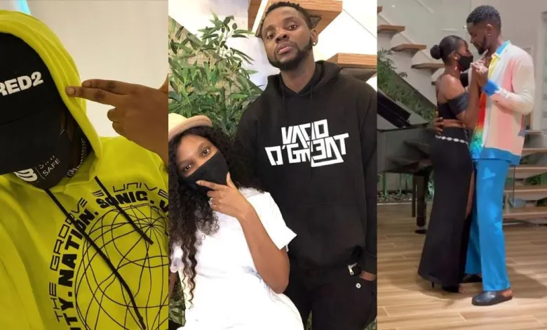 “Bro wey give you belle”- Reactions as cybernauts dig out old post of Kizz Daniels’ baby mama referring to him as ‘Big Bro’