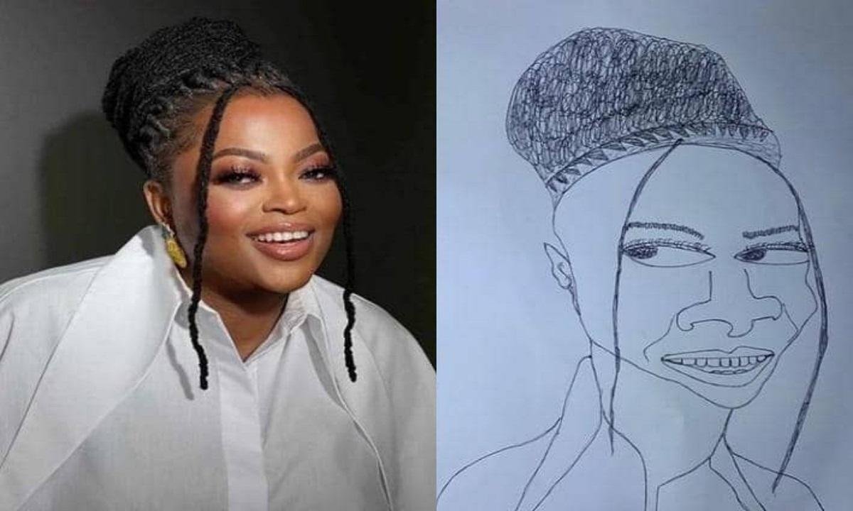 If I Catch You, You Go Sweat Inside Winter – Funke Akindele Threatens The Man Who Drew Her This Way