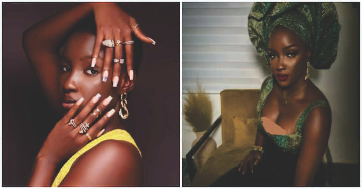 BBNaija Saskay Flaunts Her Ebony Beauty In An Afrocentric Outfit (Photos)