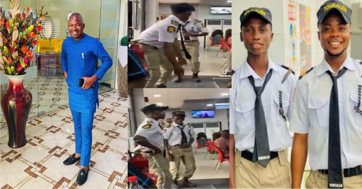 Chicken Republic Guards Sacked For Dancing On Duty, Gets New Job From Politician