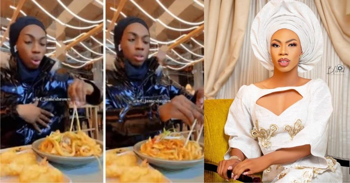 WATCH: James Brown Shares Hilarious Video Of Him Using Chopsticks To Eat For The First Time