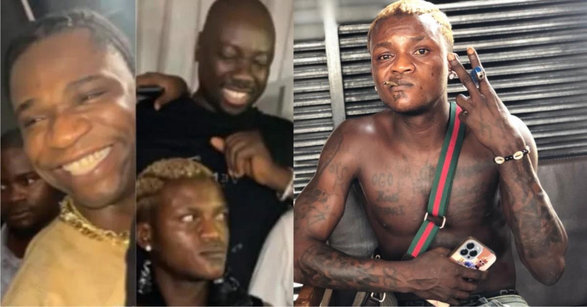 Portable Spotted Chilling With Obi Cubana, Speed Darlington, Others At A Party
