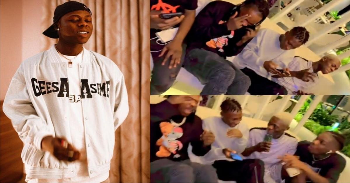 VIDEO: Mohbad Spotted With Naira Marley And His crew Days After Accusing Them Of Being After His Life