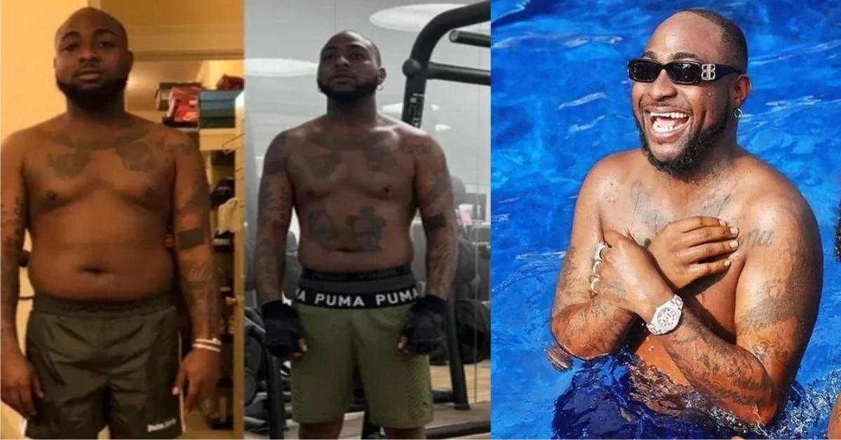 Davido Shows Off New Body After Months Of Intensive Workout (Photos)