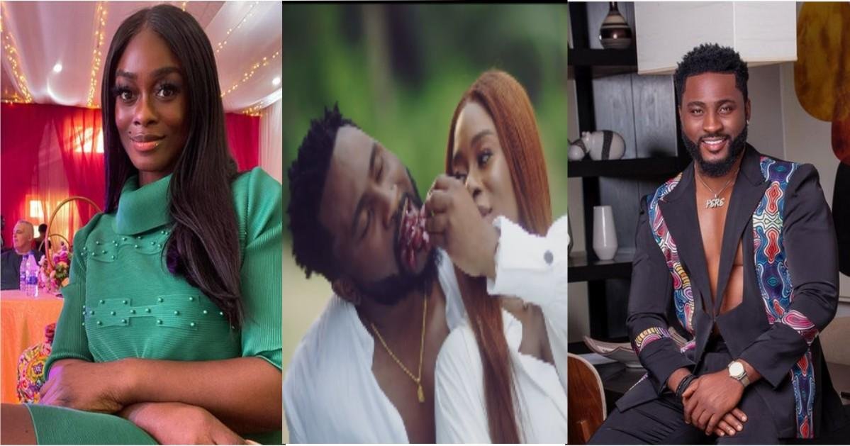 “She don finally get wetin she dey look for” – Reactions As Pere And Uriel K*ss Passionately In New Music Video(Watch)
