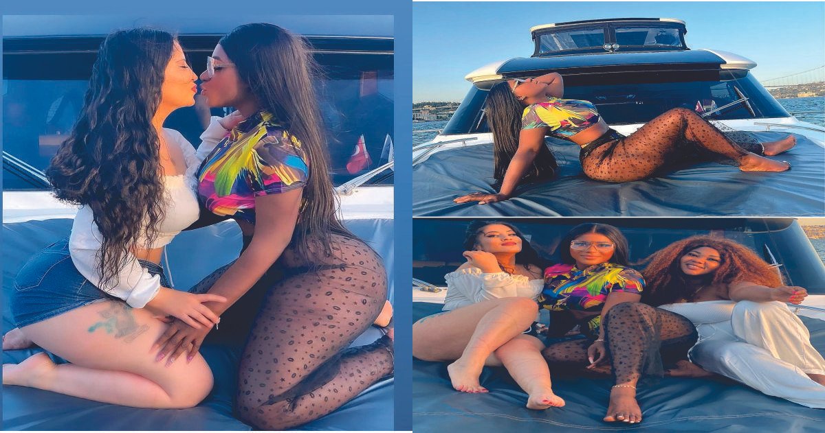 Nollywood Actress, Destiny Etiko, Causes Stirs As She Drops LoveUp Photos With Her Friend In Turkey