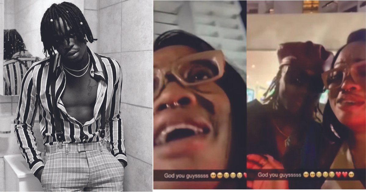 "I love you So much ..." – Someone's Girlfriend Cries Non-stop As She Meets Fireboy DML (Video)