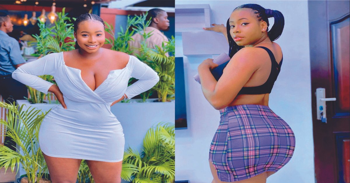 "Happy Easter y’all" - Curvy Nigerian Model, Inyene Obong Flaunts Her Hourglass Body In New Post (Photos)