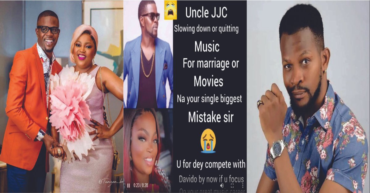 Your Biggest Mistake Was Quitting Music – Uche Maduagwu Lambast JJC Skillz Amidst Marriage Clash With Funke Akindele