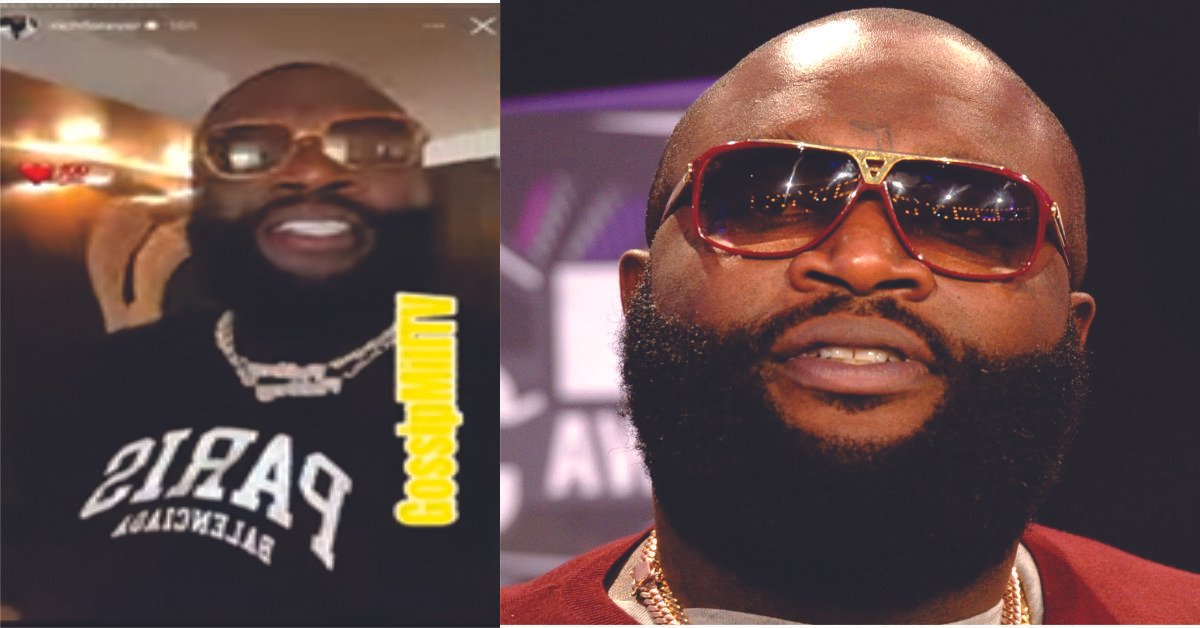 American Rapper, Rick Ross Declares His Love For Nigeria in Yoruba Language - Sparks Reactions (Video)