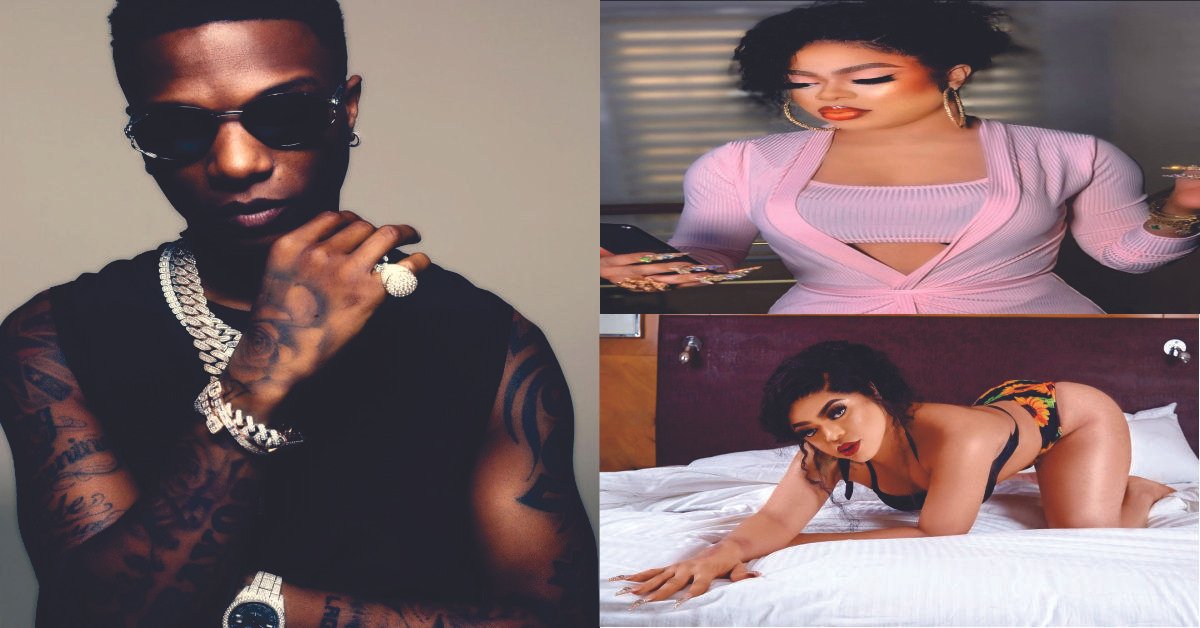 ‘I can die for Wizkid,’ Bobrisky vows to beat any lady that competes with him for Wizkid’s love