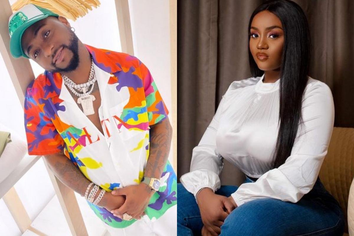 Davido And Chioma Re-follow Each Other On Instagram [Screenshot]