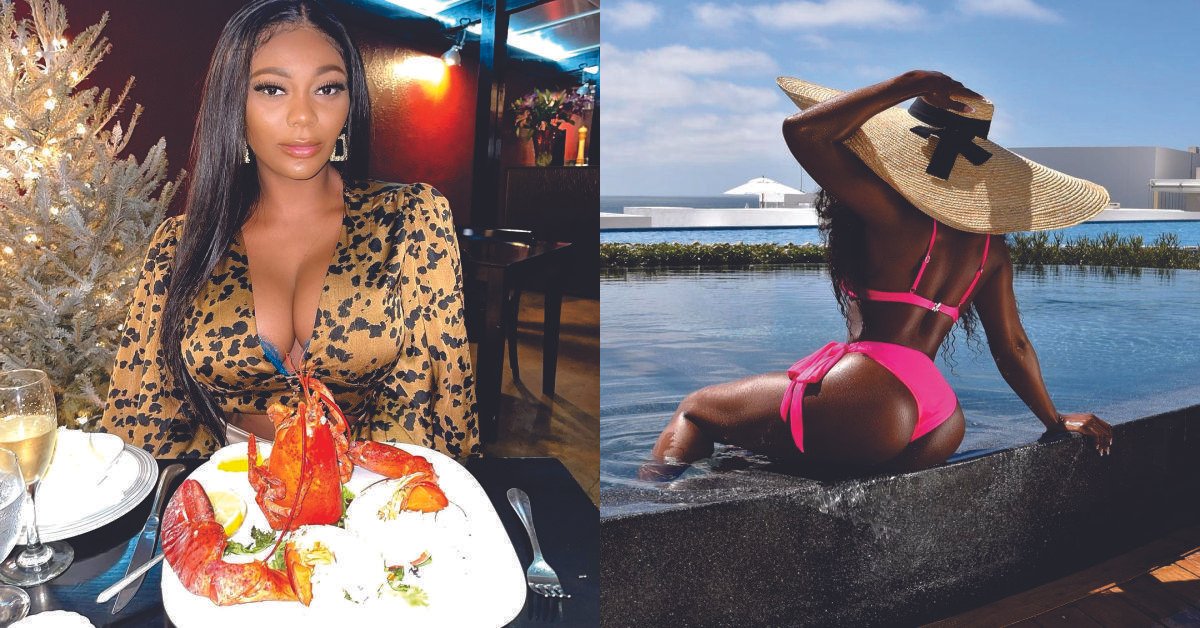 "Black Diamond" Fan React to Nigerian Actress, Faith Morey New Bikini Outfit