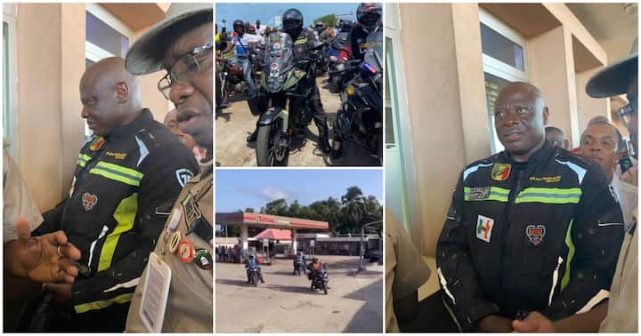 After 39 days, Man riding bike from London to Lagos Finally Arrives Nigeria