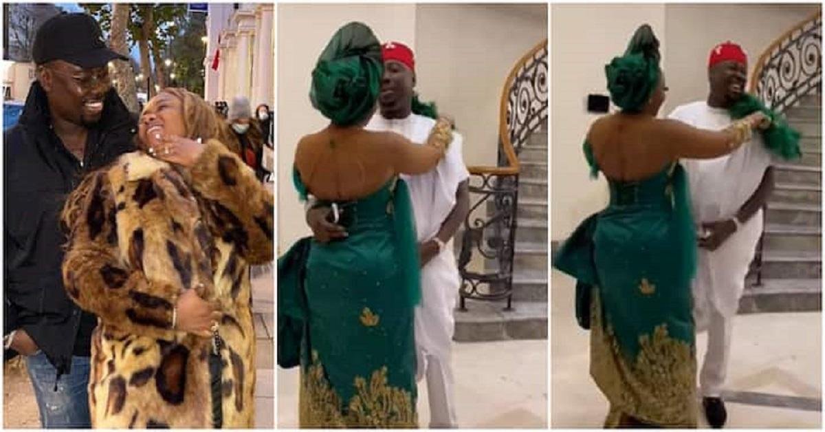 14 years of love: Obi Cubana and Wife Mark 14th Traditional Wedding Anniversary With Romantic Dance Video