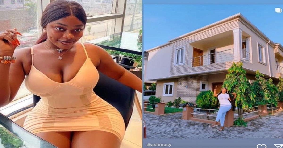 Comedienne Ashmusy Shows Off Her Beautiful Mansion On Social Media (Photo)