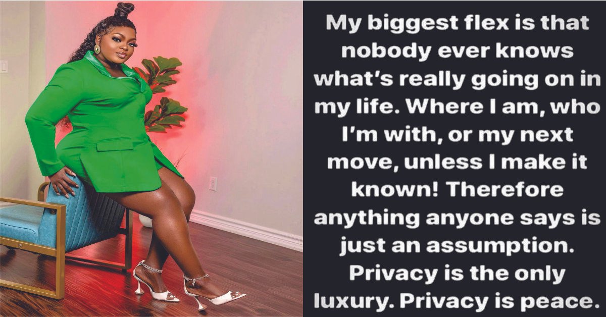 "Privacy is Peace" - Eniola Badmus Boast of Nobody Knowing Who She Is With, Where She Is Unless She Makes It Public