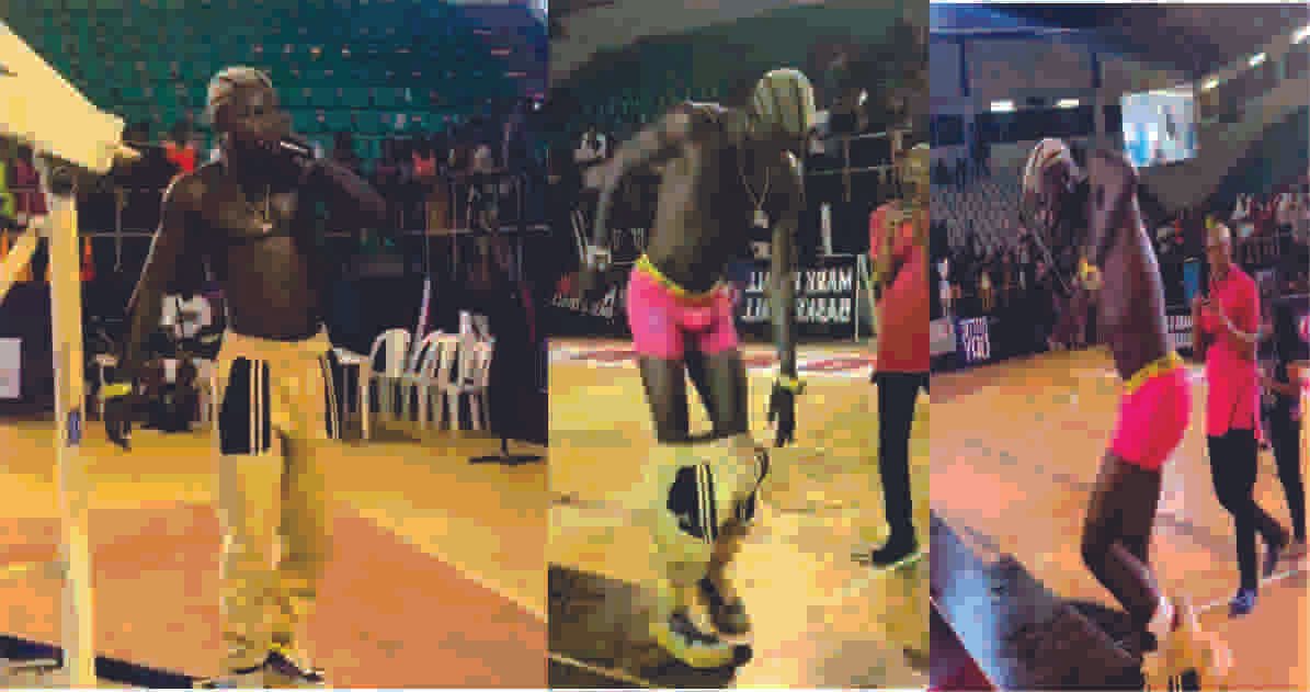 'Show Killer' - Portable Call Himself As He Thrills His Fans With His Energetic Stage Performance In Abuja (Video)