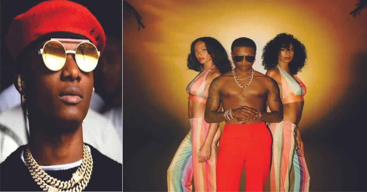 “Got Something For You” Wizkid Tesses His Fans With Photoshoot From His Supposed New Video