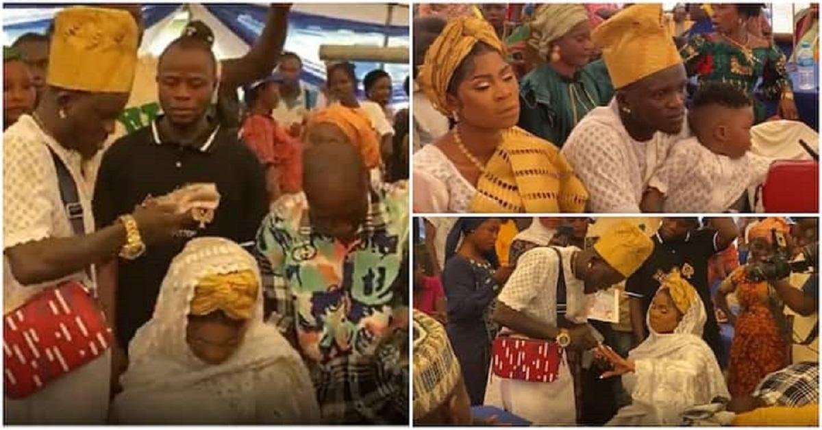 Double Celebration As Portable Zazu Ties the Knot With Wife at Their Child’s Naming Ceremony, Video Trend