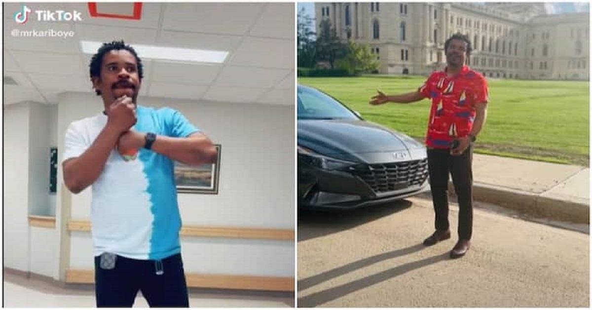 "If I had bought this car in Nigeria, EFCC, DSS, SSS... for don come find me": Man living in Canada says in video (Watch)