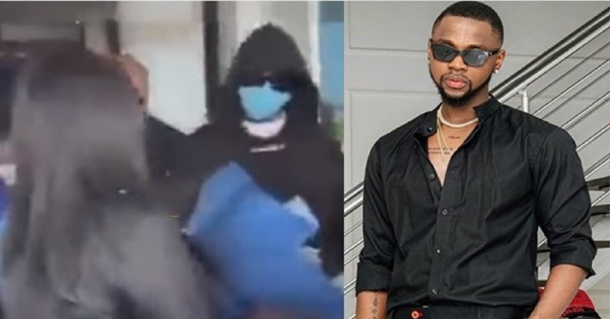 Disappointing Moment Kizz Daniel Rejects Bouquet of Flowers From Lady Welcoming Him to Zambia (Video)