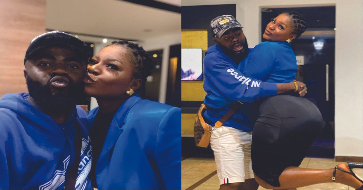 Chief Imo Seen Kissing and Grabbing Destiny Etiko's Waist - Sparks Reactions (Photos)