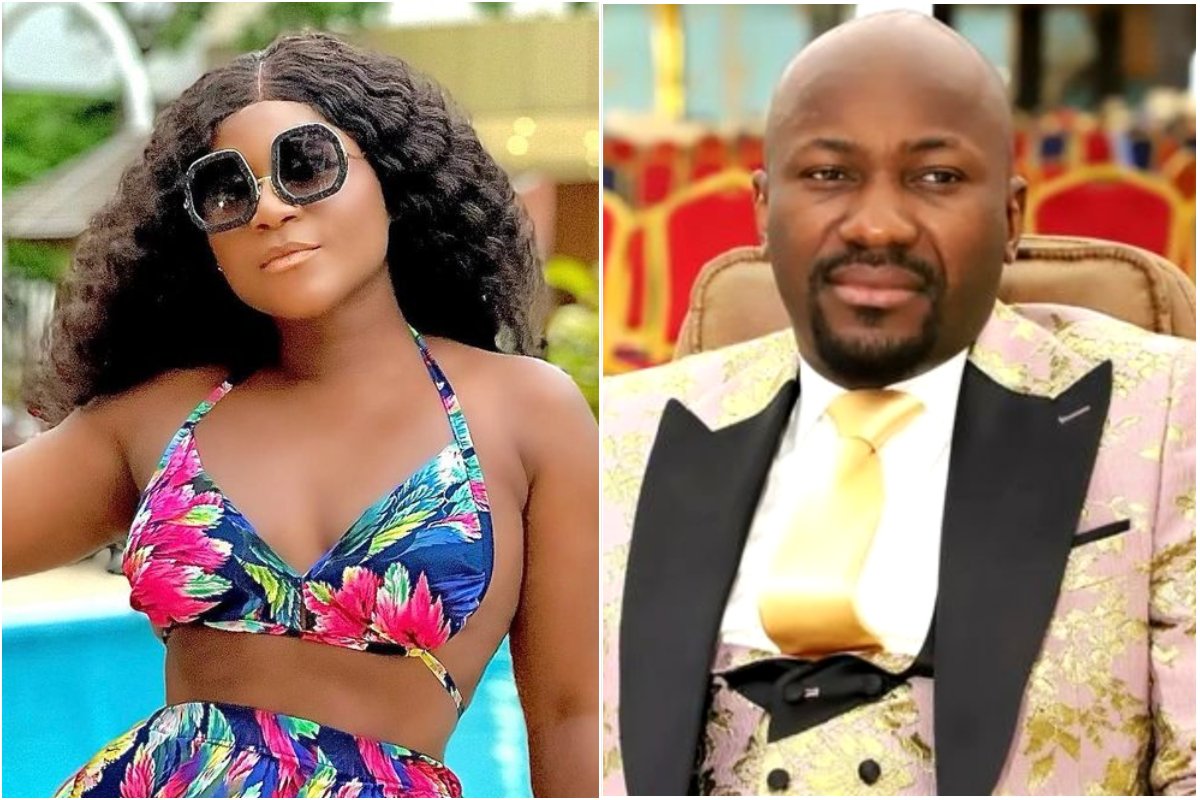 Actress Destiny Etiko Reacts After Being Accused Of Sleeping With Apostle Johnson Suleman