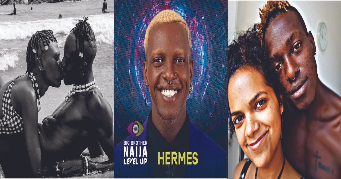 “The Dark One Resemble Man’”: Reactions As Photos of BBNaija’s Hermes and Two Girlfriends Hit Internet