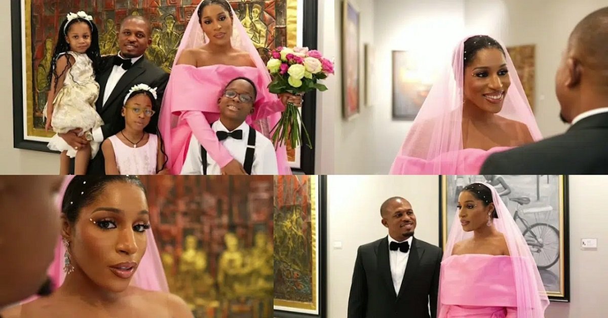 “Family without social media drama” – Fans gush as Naeto C and wife, Nicole mark 10th wedding anniversary with beautiful video