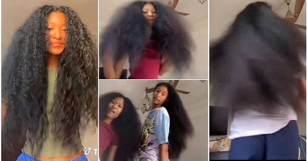 "They Are So Blessed": Beautiful Black Sisters Flaunt Natural Long Hair in Video