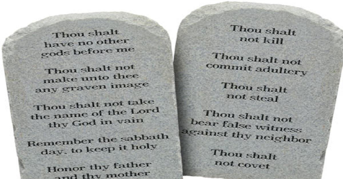What's the ten commandments and their relevances