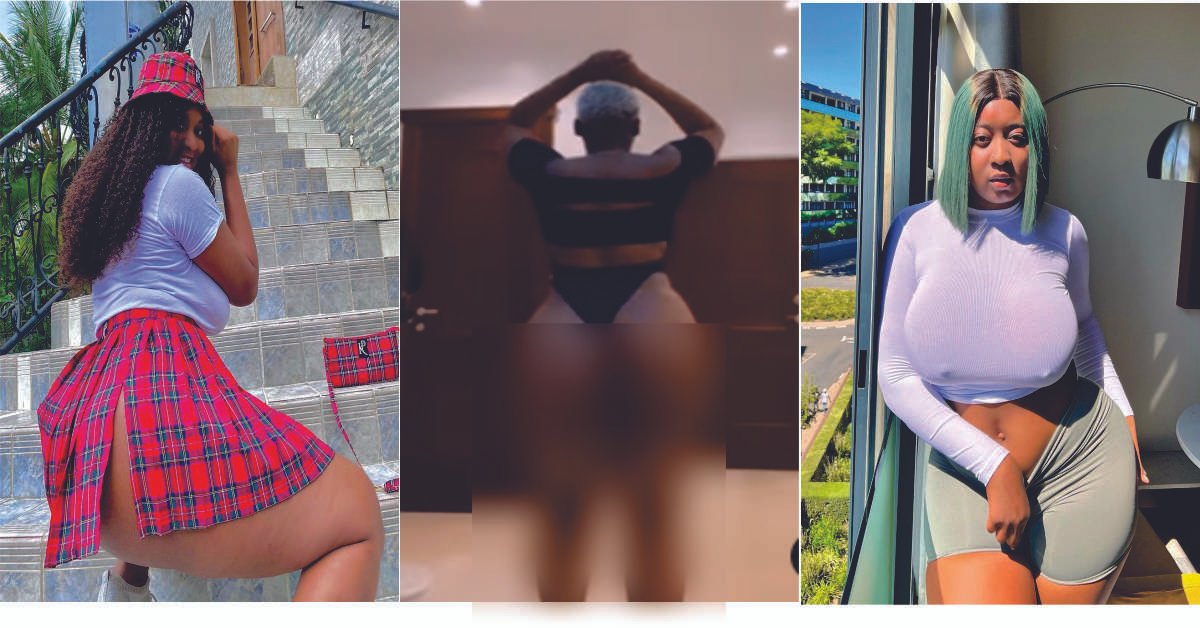 "We need you in Biggie’s house😂😍" - Fans React As DJ Dimple Nipple Puts Her Massive Backside On Display (Video)