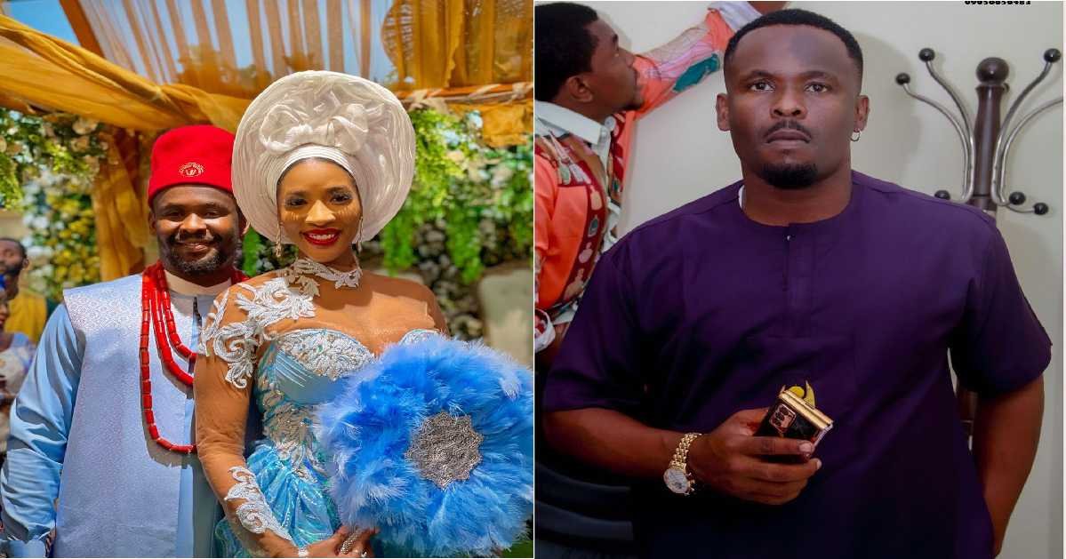 "I will do anything"- Zubby Michael Female Fans React After He Shared Photo Of His Bride During A Movie Set