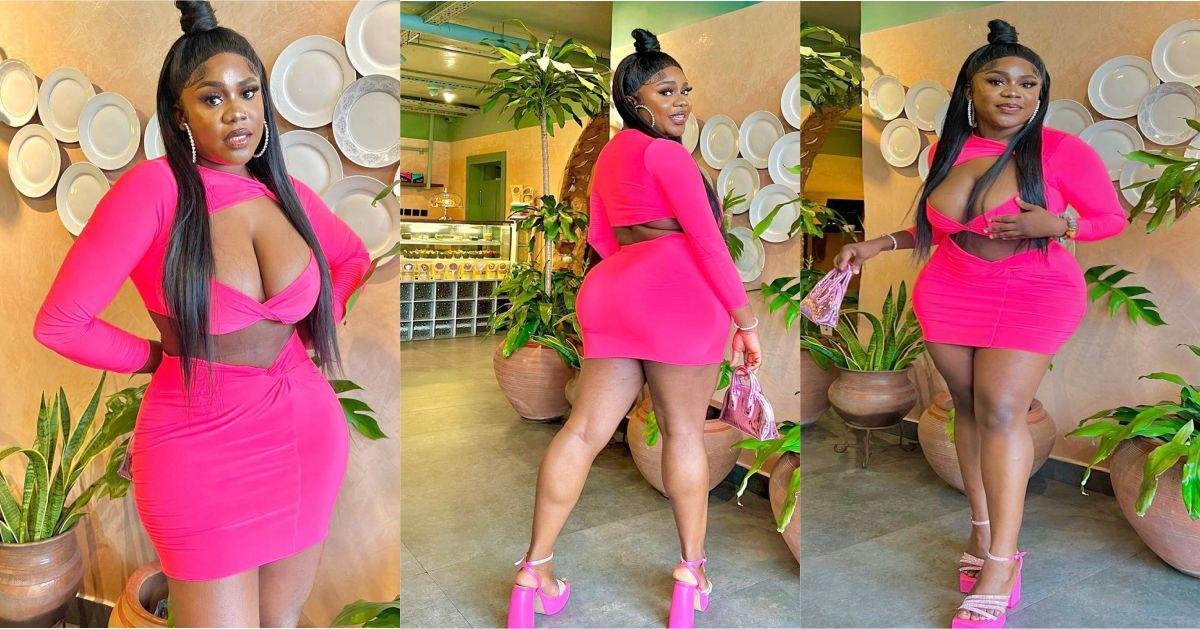 Ada Jesus Stirs Reactions As She Displays Her Br$$st in New Eye-Catching Photos