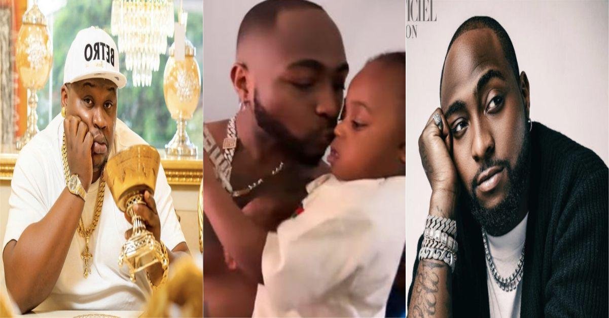 Cubana Chief Priest shares touching video as he commiserates with Davido over child loss
