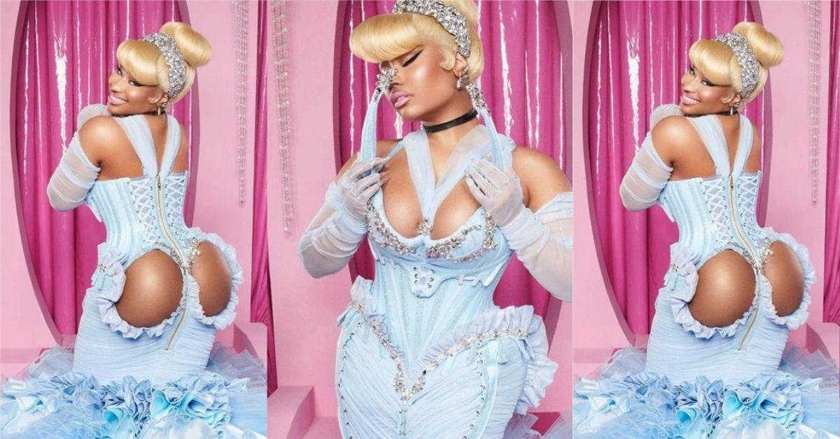 Photos: Celebrities React To The Glitzy Cinderella Outfit Rocked By Nicki Minaj