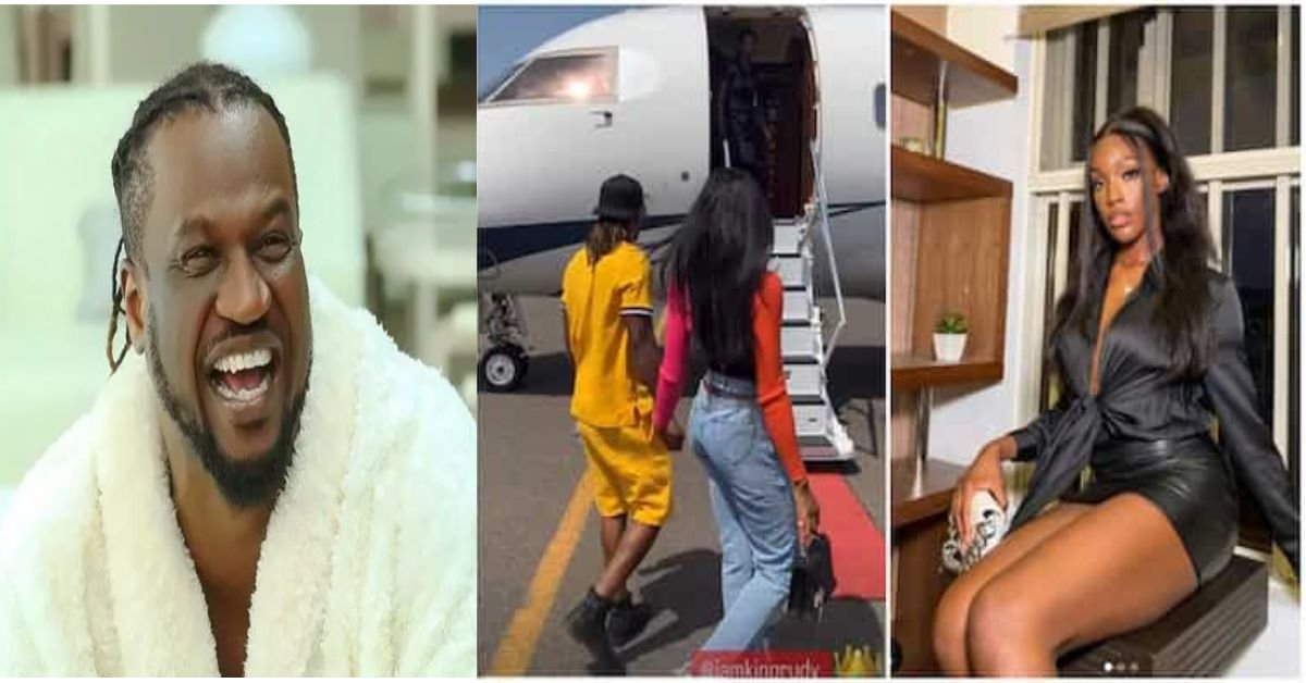 "He Didn't flaunt his wife like this": Reactions As Paul Okoye and lover jet out ahead of New Year