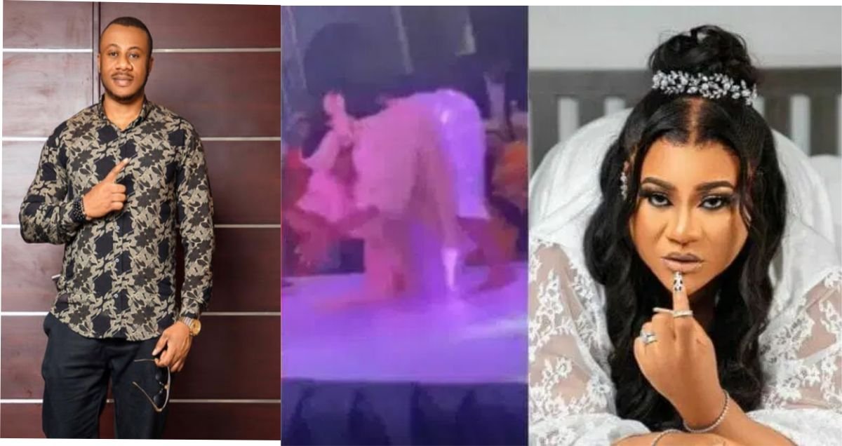 “A mad person is good to watch but...."- Nkechi Blessing’s ex, Opeyemi Falegan mocks actress’ twerk video at Oni's Palace