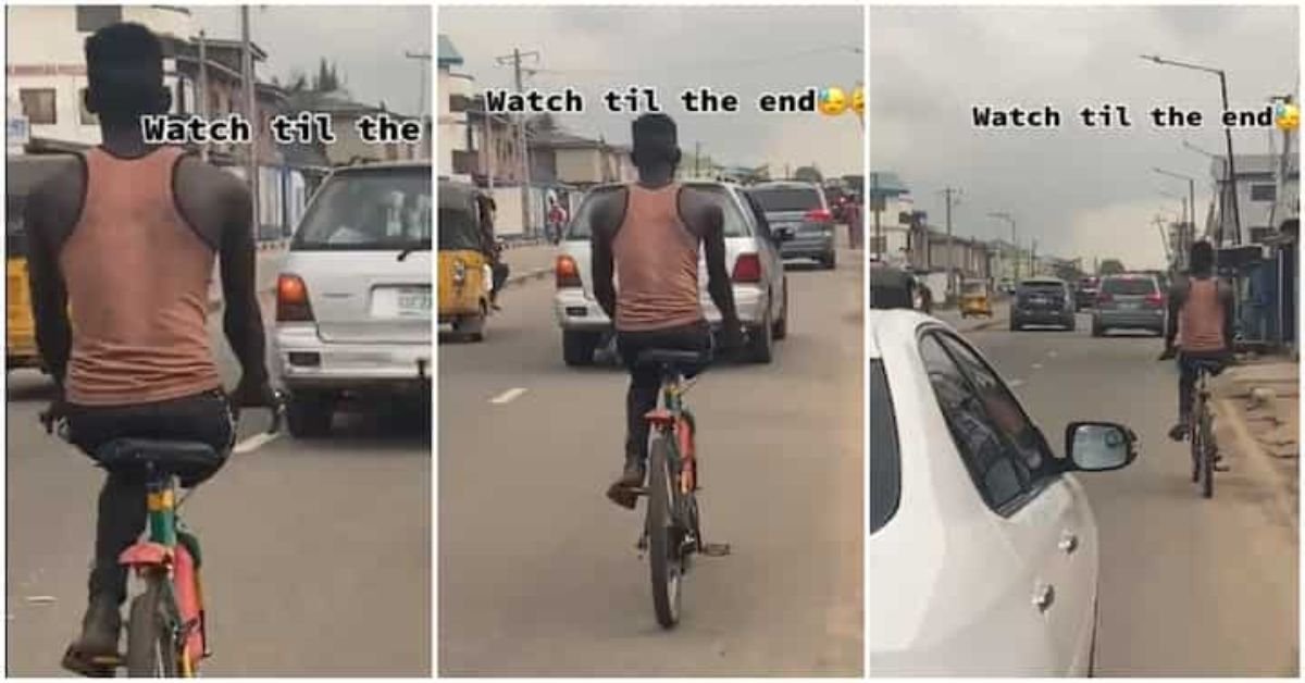 "Thank God for Life": Video of Man With One Leg Riding Bicycle Melts Hearts
