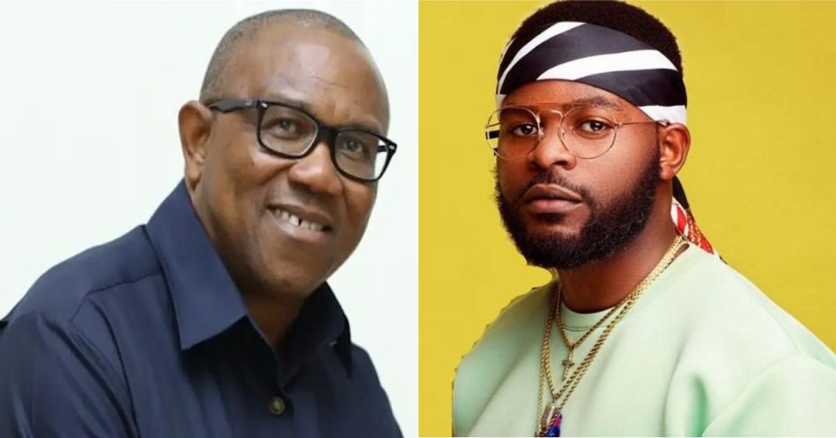 Falz Pitches Tent With LP Presidential Candidate, Sends Important Message To Youths