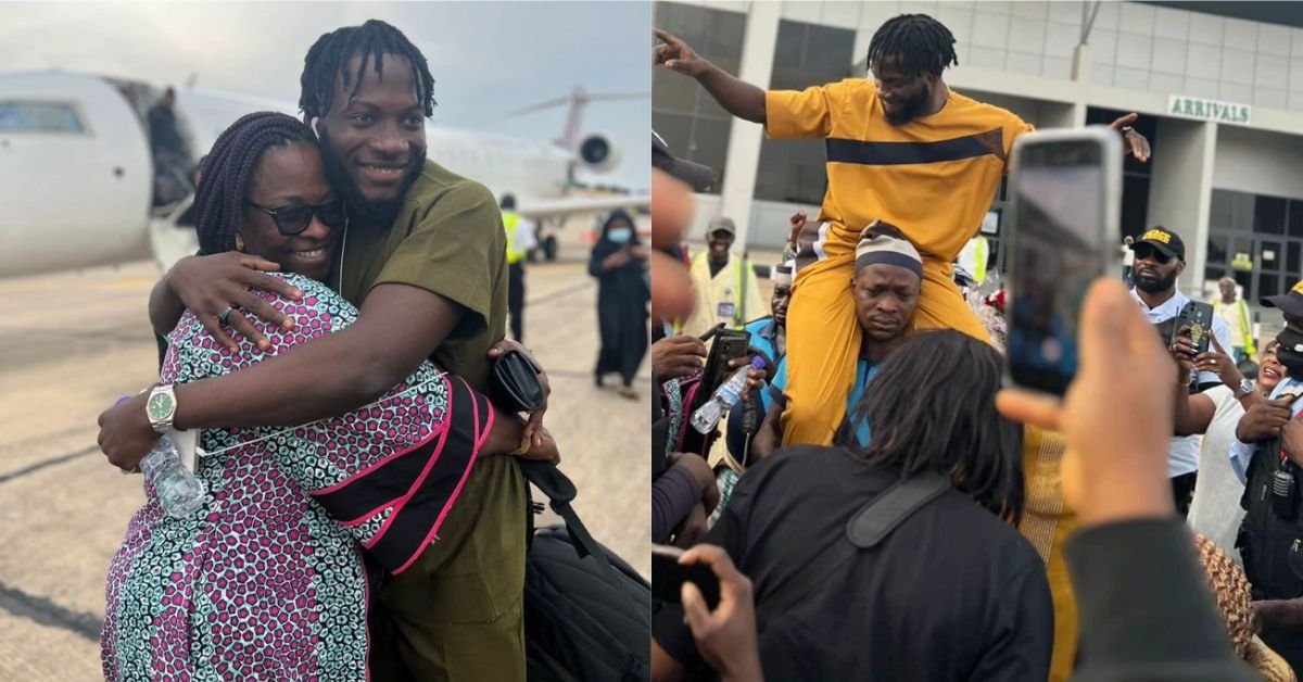 Big Brother Titans Contestant, Blaqboi Receives Rousing Welcome in Jos, Plateau