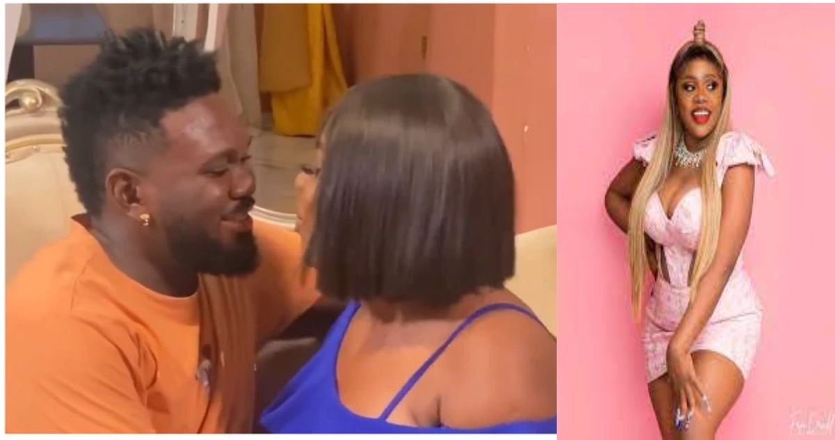 Na So Una Dey K!ss For Nollywood - Nons Miraj After Acting A Kiss Scene With Maicon Emeka