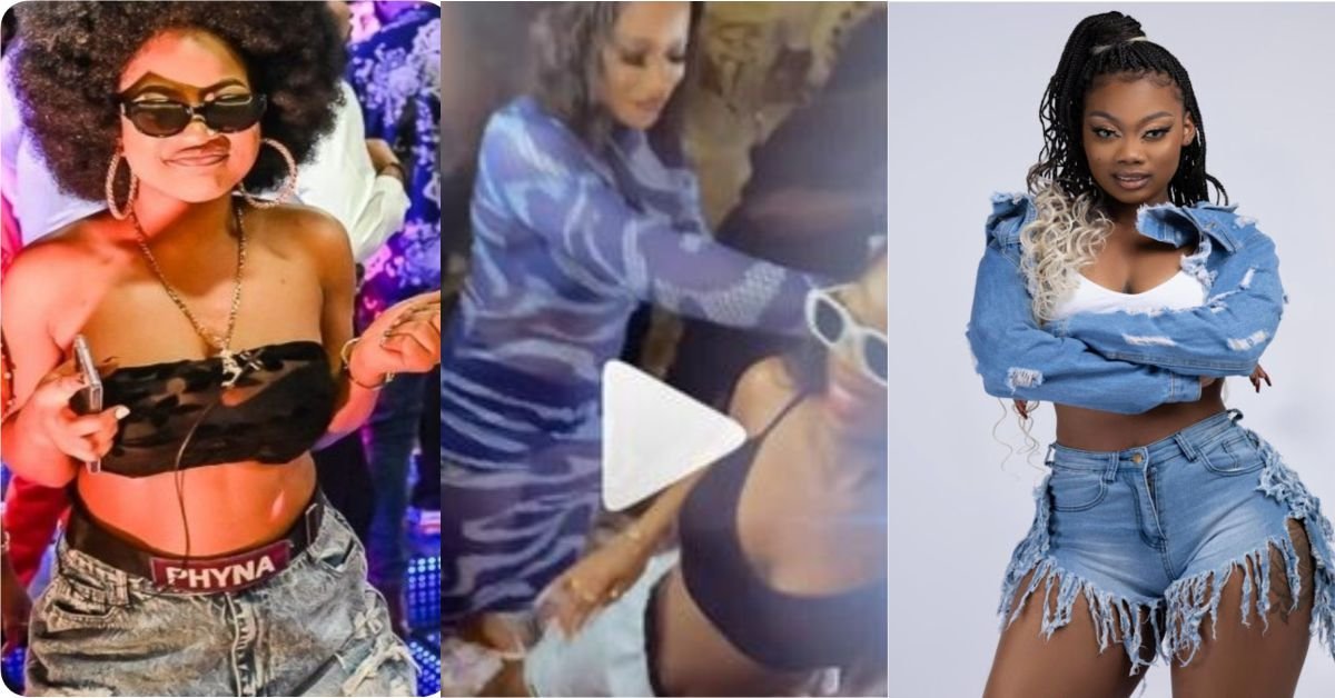Money Rain: How Reality TV Star, Phyna Showed Up At Blue Aiva Birthday Party (Video)