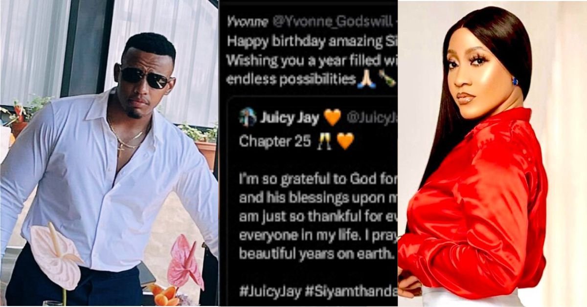 "Juicy Jay Deserves Better” Fans Bl@st Yvonne For Giving Juicy Jay A Lame Birthday Post