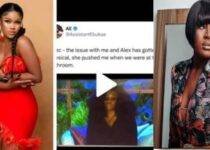 "Alex Pu$hed Me In The Bathroom, The Issue Between I And Alex Has Gone Phy$ical...."- CeeC Tells Biggie (VIDEO)